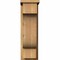 Ekena Millwork Newport Rough Sawn Corbel w/Backplate, Western Red Cedar, 8"W x 14"D x 26"H COR08X14X26NEW01RWR - alternate 4